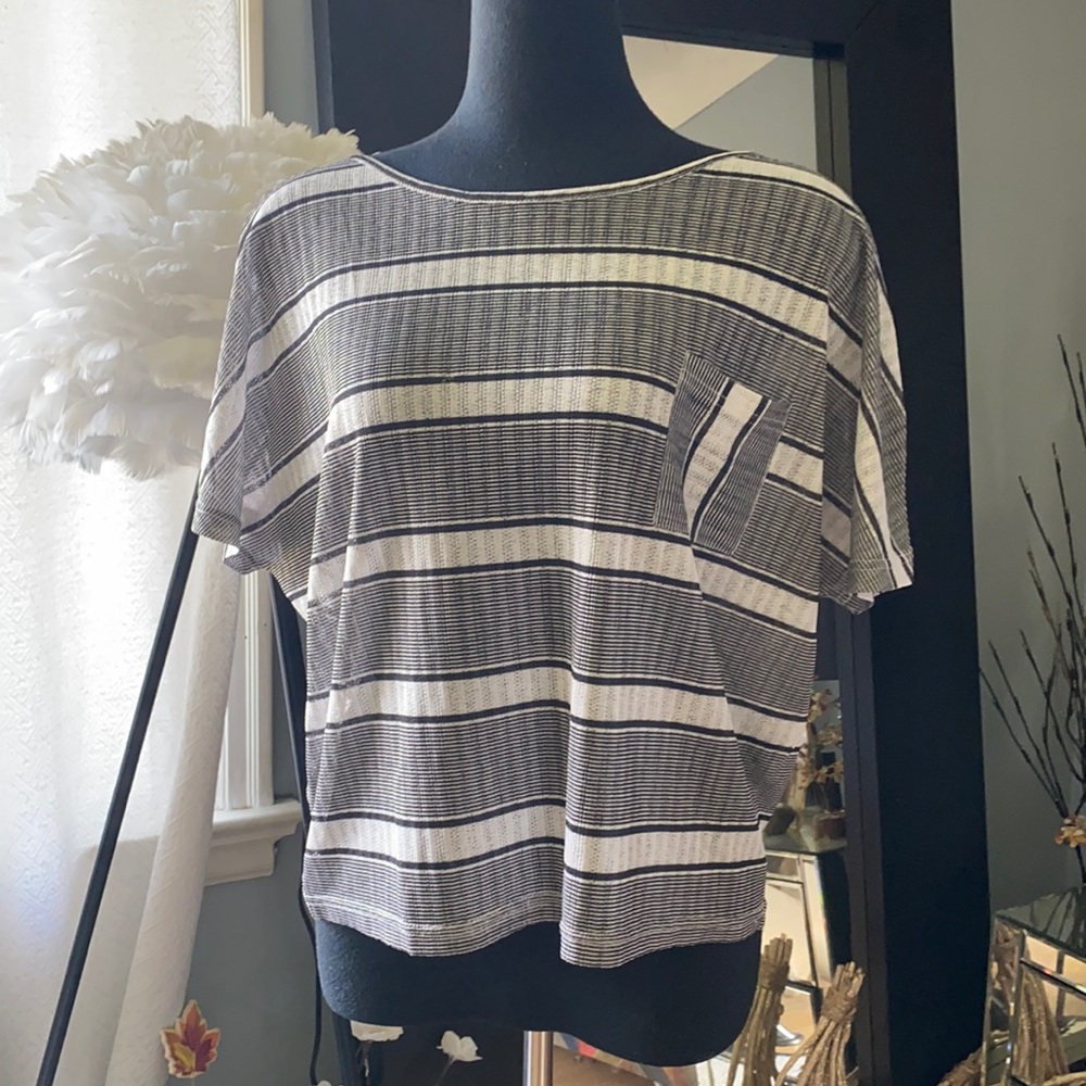 Semi sheer summer top